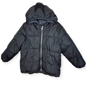 Old Navy Kids Black Puffer Jacket